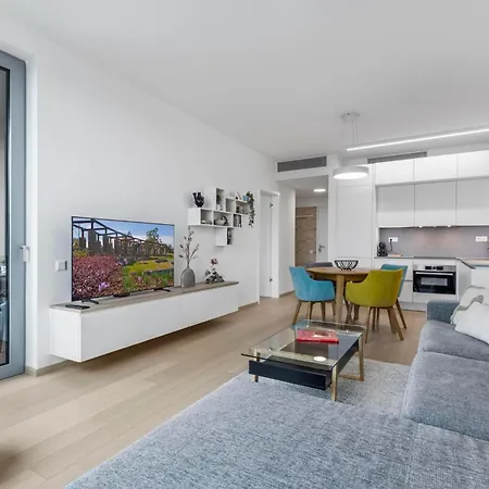 Apartman Sky Park 19Th Floor Panoramic Castle View Pozsony