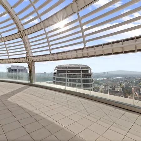 Sky Park 19Th Floor Panoramic Castle View Apartman *